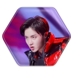پیکسل شش ضلعی جی هوپ J Hope گروه بی تی اس BTS