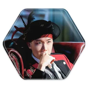 پیکسل شش ضلعی جی هوپ J Hope گروه بی تی اس BTS