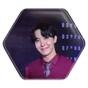پیکسل شش ضلعی جی هوپ J Hope گروه بی تی اس BTS