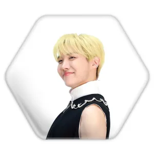 پیکسل شش ضلعی جی هوپ J Hope گروه بی تی اس BTS