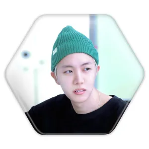 پیکسل شش ضلعی جی هوپ J Hope گروه بی تی اس BTS