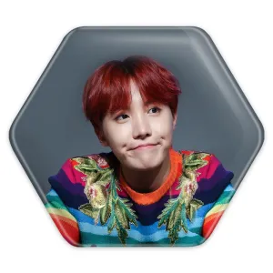 پیکسل شش ضلعی جی هوپ J Hope گروه بی تی اس BTS