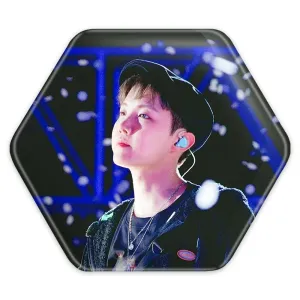 پیکسل شش ضلعی جی هوپ J Hope گروه بی تی اس BTS