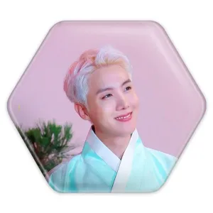 پیکسل شش ضلعی جی هوپ J Hope گروه بی تی اس BTS
