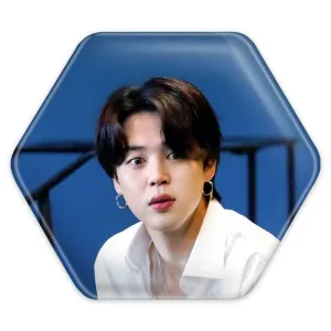 پیکسل شش ضلعی جیمین Jimin گروه بی تی اس BTS