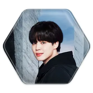 پیکسل شش ضلعی جیمین Jimin گروه بی تی اس BTS