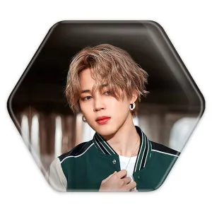 پیکسل شش ضلعی جیمین Jimin گروه بی تی اس BTS