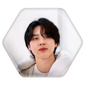 پیکسل شش ضلعی جیمین Jimin گروه بی تی اس BTS