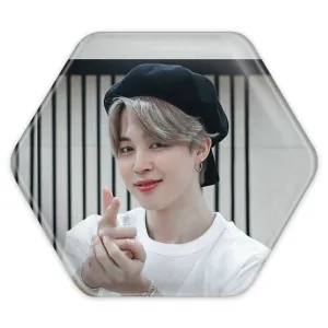 پیکسل شش ضلعی جیمین Jimin گروه بی تی اس BTS