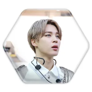 پیکسل شش ضلعی جیمین Jimin گروه بی تی اس BTS