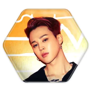 پیکسل شش ضلعی جیمین Jimin گروه بی تی اس BTS