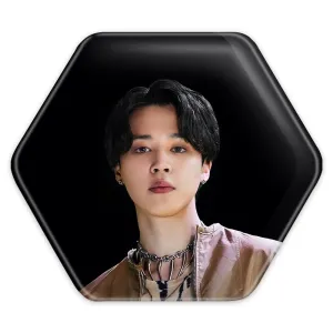پیکسل شش ضلعی جیمین Jimin گروه بی تی اس BTS
