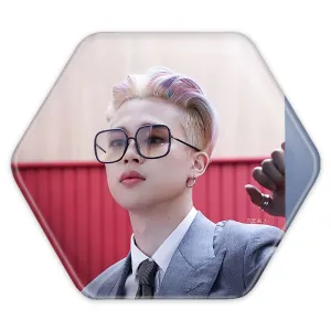 پیکسل شش ضلعی جیمین Jimin گروه بی تی اس BTS
