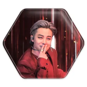 پیکسل شش ضلعی جیمین Jimin گروه بی تی اس BTS