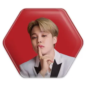 پیکسل شش ضلعی جیمین Jimin گروه بی تی اس BTS