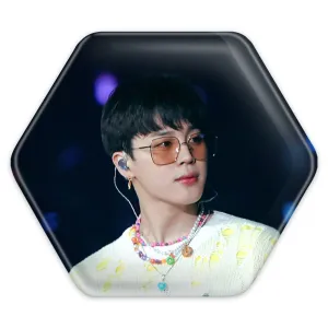 پیکسل شش ضلعی جیمین Jimin گروه بی تی اس BTS