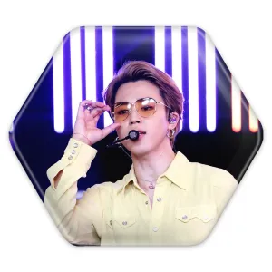 پیکسل شش ضلعی جیمین Jimin گروه بی تی اس BTS