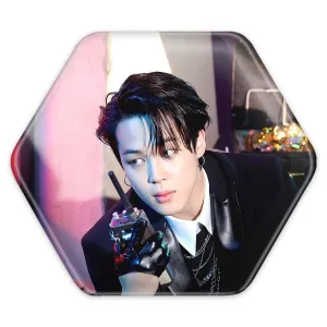 پیکسل شش ضلعی جیمین Jimin گروه بی تی اس BTS