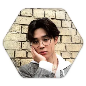 پیکسل شش ضلعی جیمین Jimin گروه بی تی اس BTS