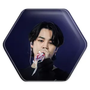 پیکسل شش ضلعی جیمین Jimin گروه بی تی اس BTS