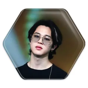 پیکسل شش ضلعی جیمین Jimin گروه بی تی اس BTS