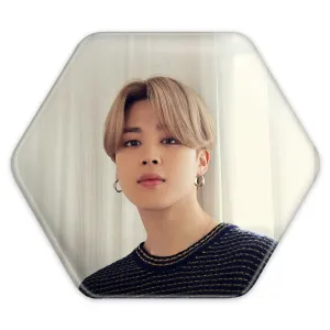 پیکسل شش ضلعی جیمین Jimin گروه بی تی اس BTS