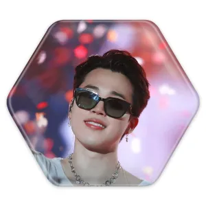 پیکسل شش ضلعی جیمین Jimin گروه بی تی اس BTS