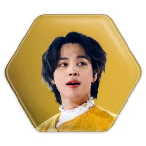 پیکسل شش ضلعی جیمین Jimin گروه بی تی اس BTS
