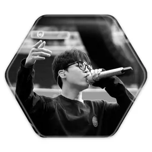 پیکسل شش ضلعی جیمین Jimin گروه بی تی اس BTS