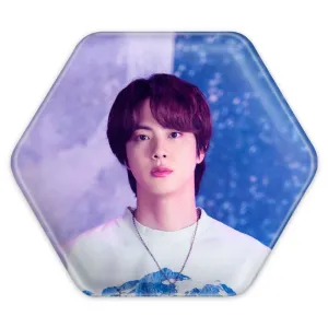 پیکسل شش ضلعی جین Jin گروه بی تی اس BTS