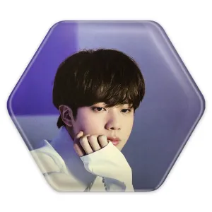 پیکسل شش ضلعی جین Jin گروه بی تی اس BTS