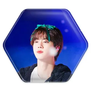 پیکسل شش ضلعی جین Jin گروه بی تی اس BTS