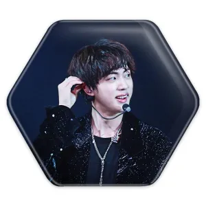 پیکسل شش ضلعی جین Jin گروه بی تی اس BTS