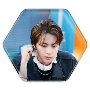 پیکسل شش ضلعی جین Jin گروه بی تی اس BTS