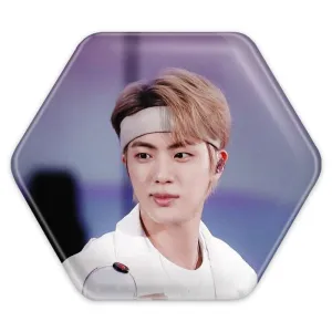 پیکسل شش ضلعی جین Jin گروه بی تی اس BTS