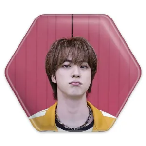 پیکسل شش ضلعی جین Jin گروه بی تی اس BTS