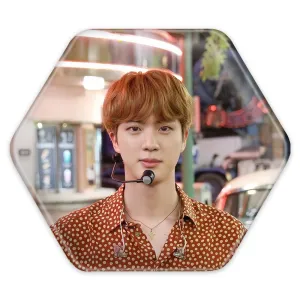 پیکسل شش ضلعی جین Jin گروه بی تی اس BTS