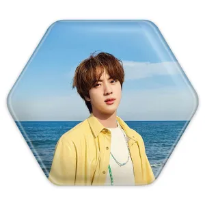 پیکسل شش ضلعی جین Jin گروه بی تی اس BTS