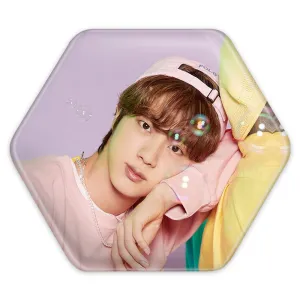 پیکسل شش ضلعی جین Jin گروه بی تی اس BTS