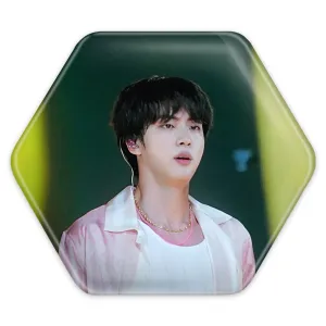 پیکسل شش ضلعی جین Jin گروه بی تی اس BTS