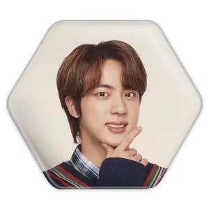 پیکسل شش ضلعی جین Jin گروه بی تی اس BTS