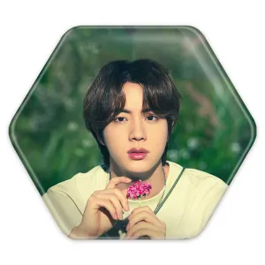 پیکسل شش ضلعی جین Jin گروه بی تی اس BTS
