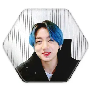 پیکسل شش ضلعی جونگ کوک Jung Kook گروه بی تی اس BTS