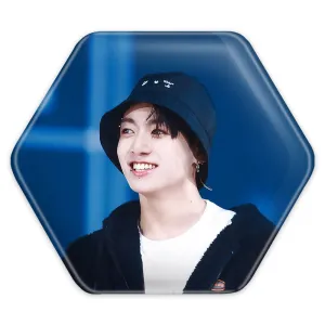 پیکسل شش ضلعی جونگ کوک Jung Kook گروه بی تی اس BTS
