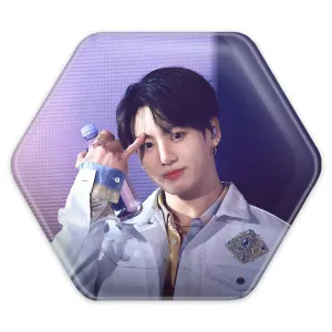 پیکسل شش ضلعی جونگ کوک Jung Kook گروه بی تی اس BTS