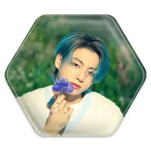 پیکسل شش ضلعی جونگ کوک Jung Kook گروه بی تی اس BTS