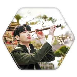 پیکسل شش ضلعی جونگ کوک Jung Kook گروه بی تی اس BTS
