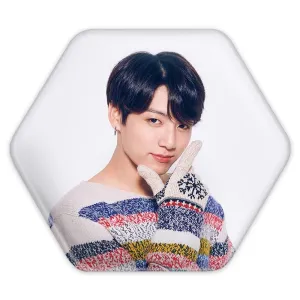 پیکسل شش ضلعی جونگ کوک Jung Kook گروه بی تی اس BTS
