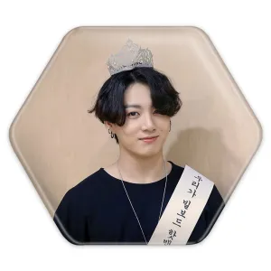 پیکسل شش ضلعی جونگ کوک Jung Kook گروه بی تی اس BTS