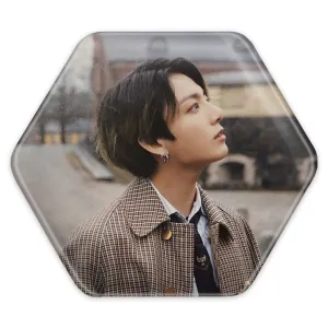 پیکسل شش ضلعی جونگ کوک Jung Kook گروه بی تی اس BTS